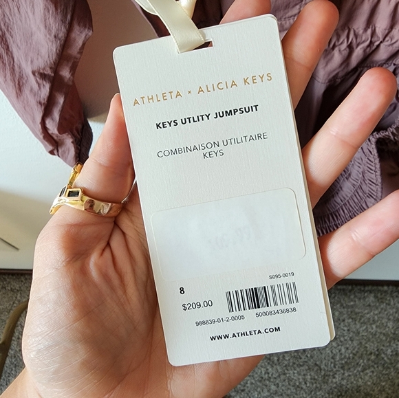 ATHLETA x ALICIA KEYS UTLITY JUMPSUIT - Picture 10 of 12